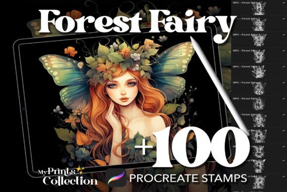 Download 100+ Procreate Forest Fairy Stamps - Premium Resources