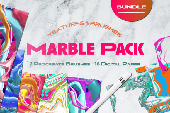 Download Liquid Marble Texture Brush Bundle Noise - Premium Resources