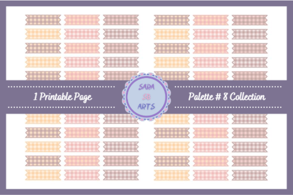 Download Cute Washi Tapes Printable Page - Cute washi Collection