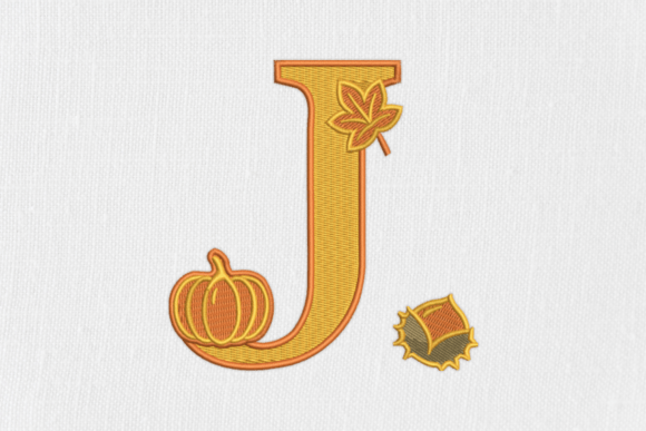Download Letter J Autumn Monogram - Letter Collection