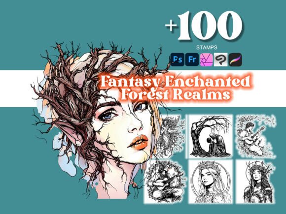 Download 100+ Enchanted Forest Realms Photoshop - Premium Resources