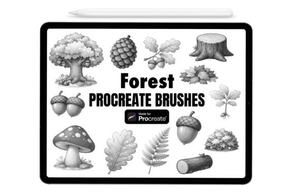 Download Forest Procreate Brushes - Premium Resources