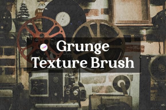 Download Grunge Texture Brush V.3 for Procreate - Premium Bundle