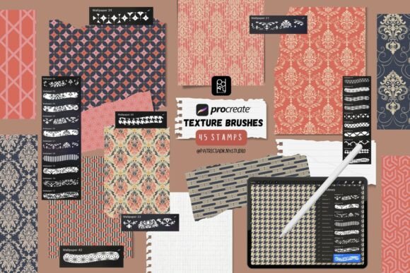 Download Procreate Wallpaper Texture Brushes - Texture brush Collection